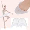 2 Pairs Silicone Gel Toe Saver with Forefoot Pad Metatarsal Foot Pads Finger Protector Protector for Pointed Ballet Ballet and Ballet Ballet Shoes view 2