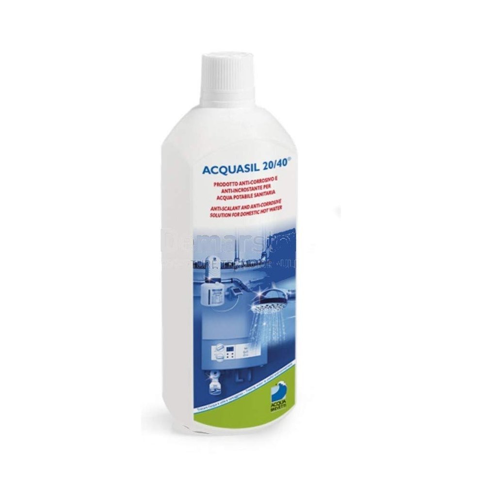 Acqua Brevetti RICARICA LT LITRI 1 POLIFOSFATI LIQUIDO MINIDOS ACQUASIL 20/40 ANTICALCARE