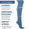 BEONTOP MEDICAL COMPRESSION SOCKS 19 mmHg UNISEX - MEDICAL LINE L Bianco view 2