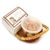 Holi Hampers:Boat Basket of Gujiya and Mini Gujiya Namkeen