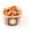 Holi Hampers:Boat Basket of Gujiya and Mini Gujiya Namkeen view 4