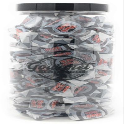 Black Jack Chews Retro Sweet Shop Jar by The Gourmet Sweet Company
