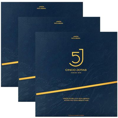 100% IBERICO BELLOT HAM 5J (3 ENVELOPES of 80 g)
