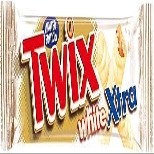 TWIX EXTRA WHITE LIMITED EDITION CHOCOLATE BARS 75g - ORIGINAL (10)-VSTAR
