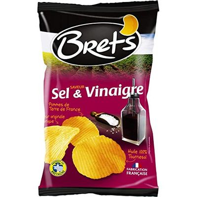 Bret'S - Vinegar Chips Flavor 125G - Lot of 5