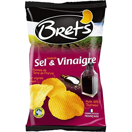Bret'S - Vinegar Chips Flavor 125G - Lot of 5