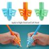 DMFLY Pencil Grip, Pencil Grips for Kids Handwriting, Children Pen Writing Aid Set for Preschoolers, Hollow Ventilation Design, 3 Pack view 3