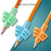 DMFLY Pencil Grip, Pencil Grips for Kids Handwriting, Children Pen Writing Aid Set for Preschoolers, Hollow Ventilation Design, 3 Pack view 4