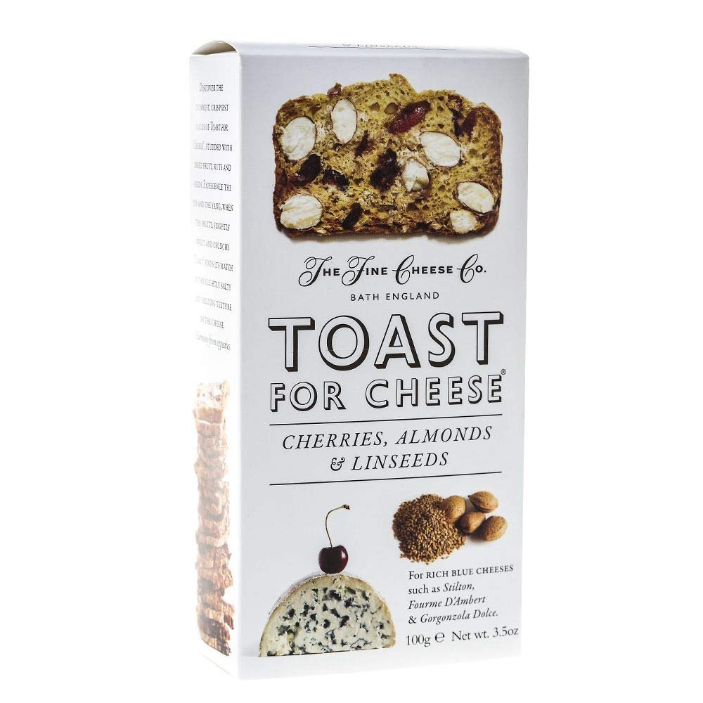 Cherry, Almond & Linseed Toast for Cheese, 3 x 100g