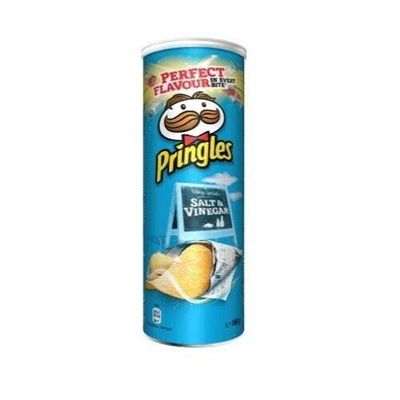 Pringles Sale e Aceto Patatine Salt & Vinegar 160g Potato Chips