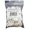 250 Qualicare Latex Rubber White Finger Protectiob Bandage Dressing Cot Rolls view 1