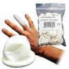 250 Qualicare Latex Rubber White Finger Protectiob Bandage Dressing Cot Rolls view 2