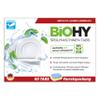 BiOHY Dishwasher Tabs (60 Tabs) | 2-phase highly effective dishwashing detergent | Dishwashing tabs for powerful cleaning | 60 Tabs Storage pack (Splmaschinen Tabs) view 1