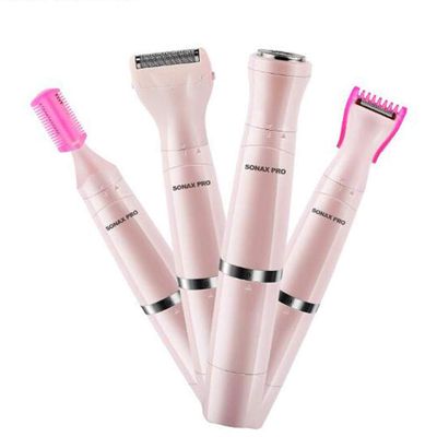 4 in 1 Portable USB Charging Ladies Epilator Electric Ipx4 Waterproof Painless Safety for Underarm Private Body Foot Leg Shaver