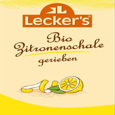 Lemon Peel grated BIO 15 g Lecker's