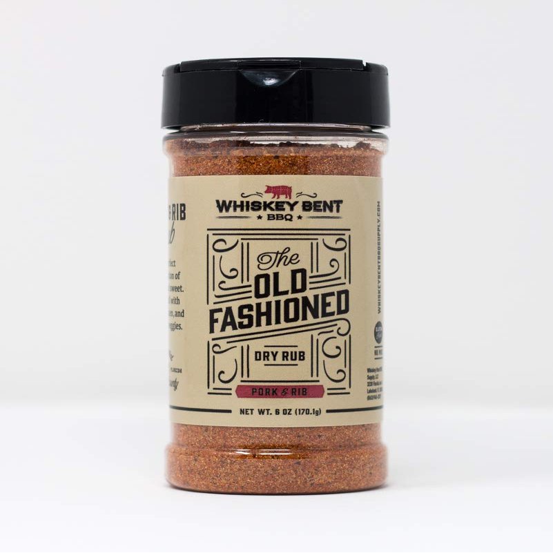 Whiskey Bent BBQ 'The Old Fashioned' Pork & Rib Dry Rub - 340g (12 oz)