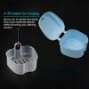 Denture Case, Denture Cup with Strainer, Coolrunner Denture Bath Box False Teeth Storage Box with Basket Net Container Holder for Travel, Retainer Cleaning view 3