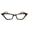 2SeeLife Premium Cat Eye Reading Glasses for Women Narrow-Medium Fit, Sturdy Frame, Spring Hinges, Stylish Funky Readers, Brown Tortoise, +1.50
