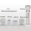 5 in 1 ABS Waterproof Women's Wet and Dry Cordless Epilator Cordless Portable Bikini Trimmer Hair Removal Shaver view 4