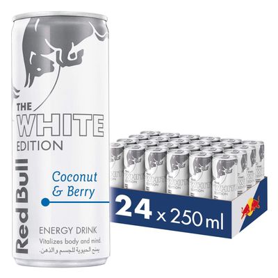 Red Bull Energy Drink, Coconut And Berry, 250 Ml (24 Pack)