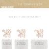 NANASUKO Bachelorette Party Cake Topper - Miss to Mrs - Double Sided Rose Gold Glitter - Premium quality Made in USA - Rose Gold Glitter view 3