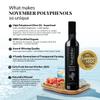 November Polyphenols Olive Oil Extra Virgin - Organic High Phenolic EVOO  Early Harvest  Lab Certified +1200mg/kg High Polyphenol  Cold Pressed Extra Virgin  Greek  500ml Bottle view 3