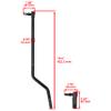 Caltric Left & Right Drag Links Compatible With John Deere LA100 LA105 LA110 LA115 LA120 LA130 LA135 LA140 LA145 LA150 LA165 LA175 view 2