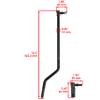 Caltric Left & Right Drag Links Compatible With John Deere LA100 LA105 LA110 LA115 LA120 LA130 LA135 LA140 LA145 LA150 LA165 LA175 view 3