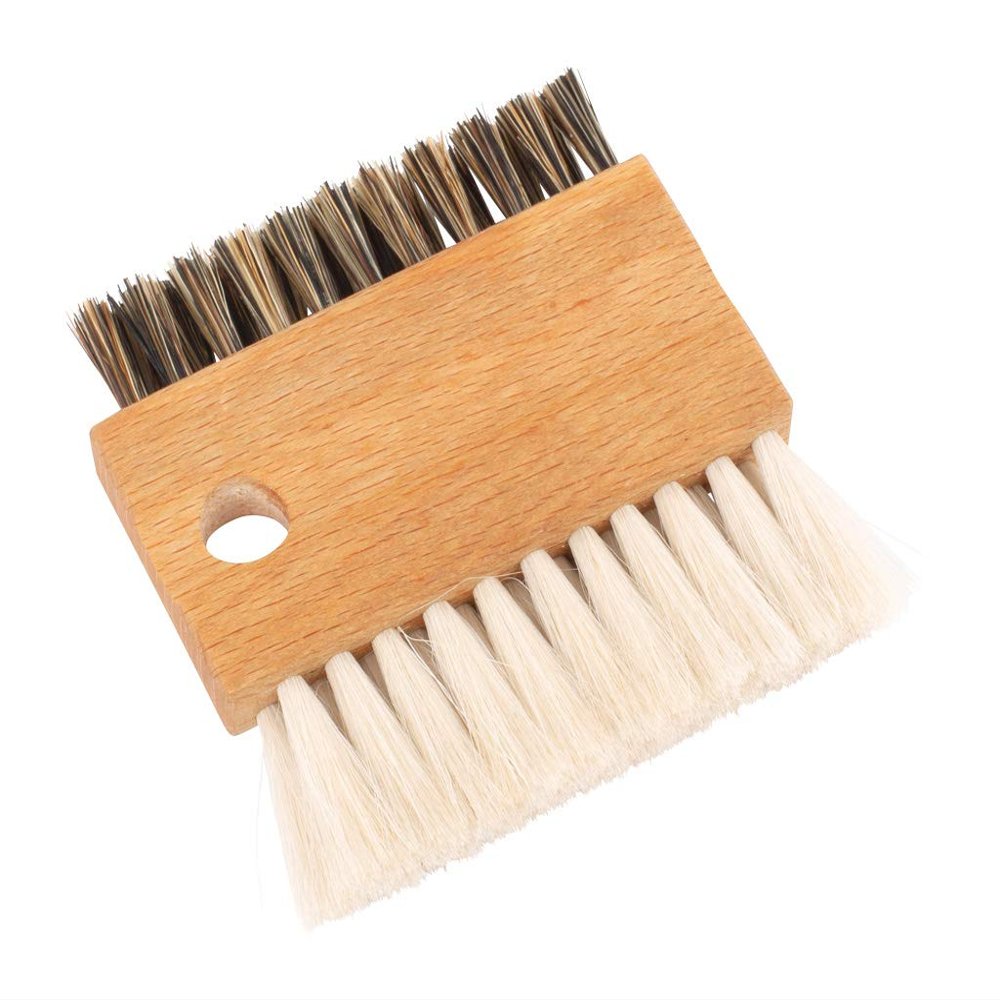 Brstenhaus Redecker Keyboard Brush, Goat Hair/Bristle, 7 x 7.5 x 1 cm