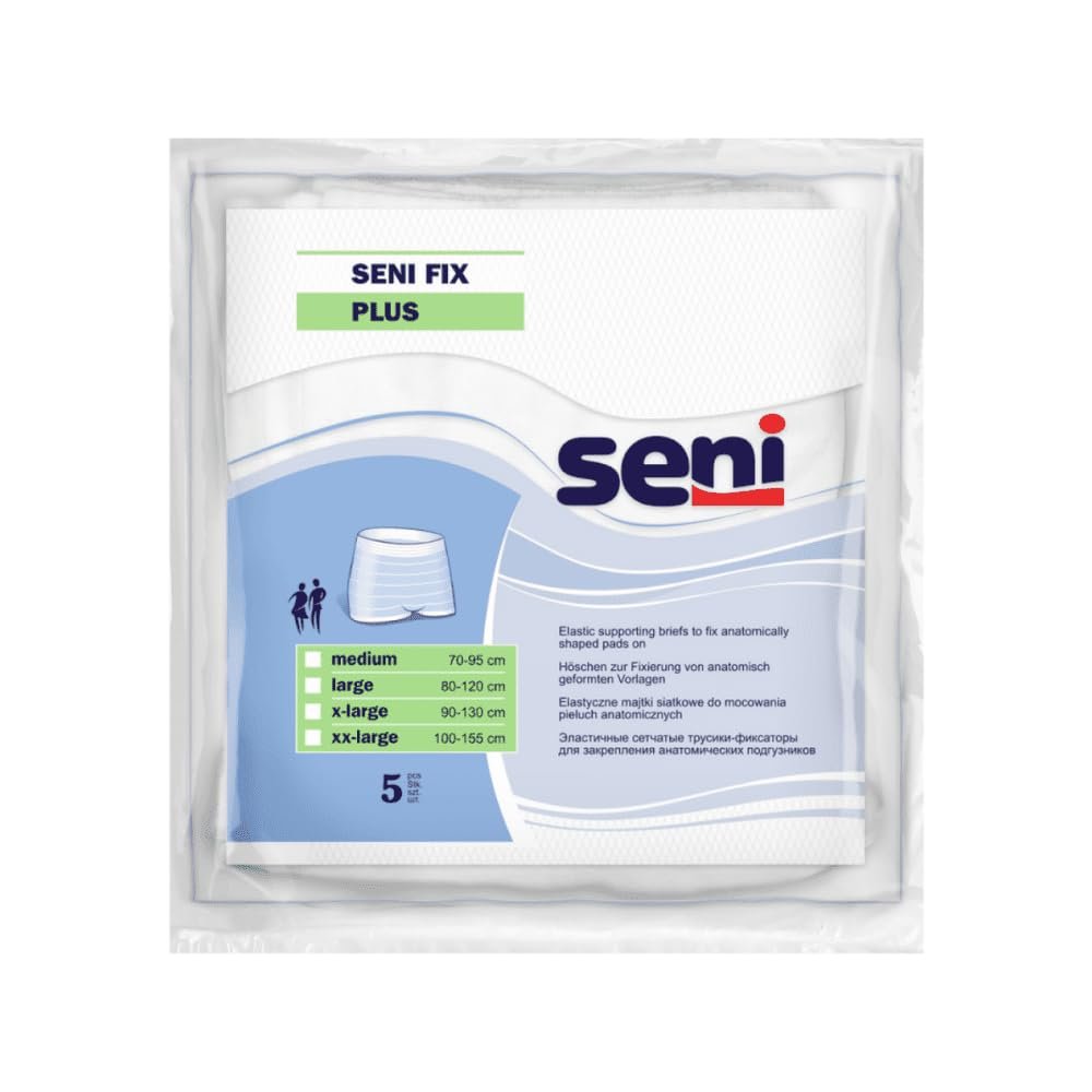 100x Seni Fix Plus, elastisches Fixierhschen - XL - 5900516076733 | Packung (5 Stck)