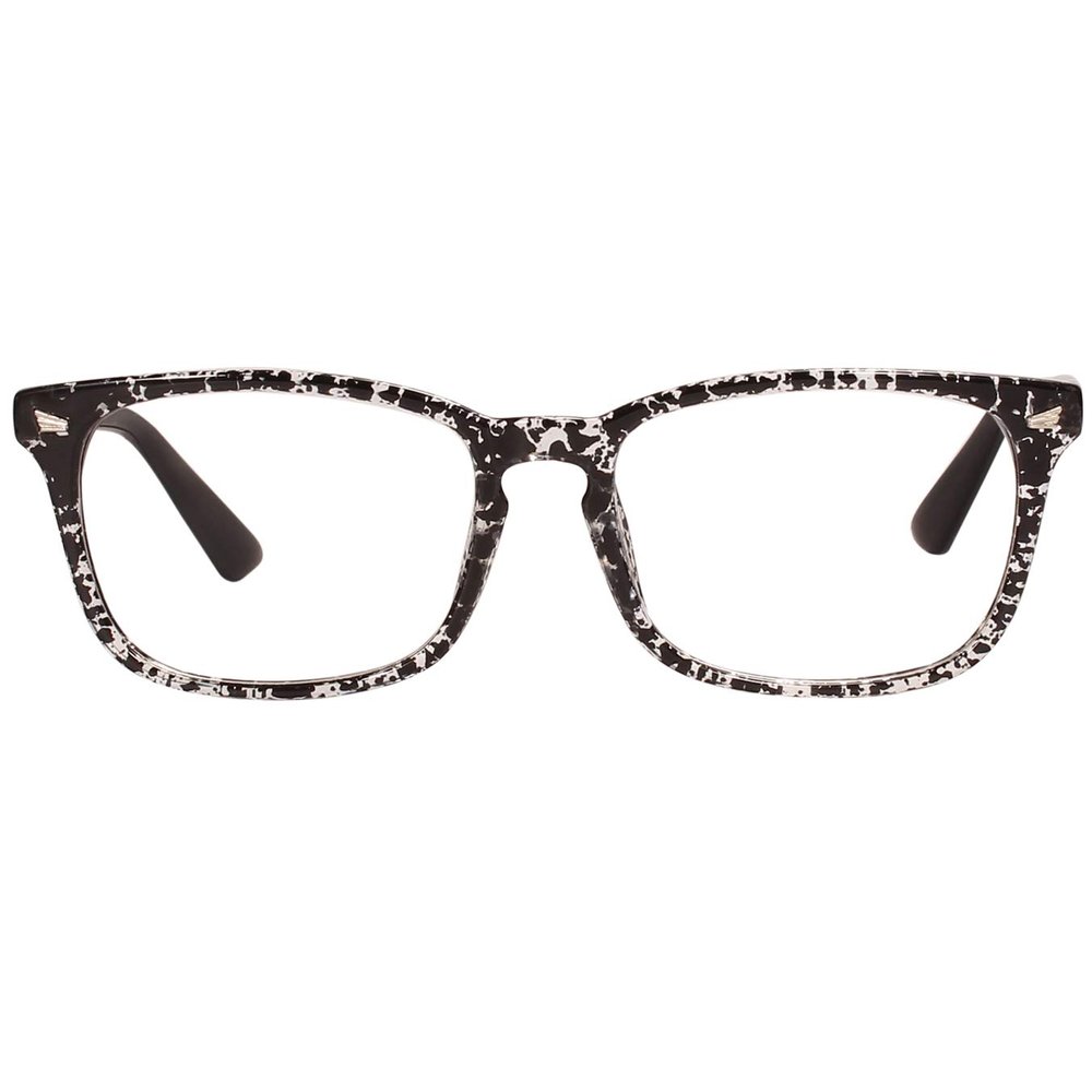 Ashilun Anti Blue Light Glasses Computer Glasses Blue Light Blocking Glasses Gaming Eyeglasses Reduce Eye Strain for Women Men (Ink black)