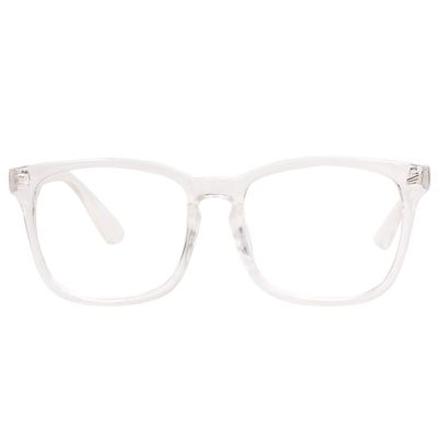 Ashilun Anti Blue Light Glasses Computer Glasses Blue Light Blocking Glasses Gaming Eyeglasses Reduce Eye Strain for Women Men (Transparent)