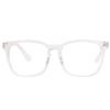 Ashilun Anti Blue Light Glasses Computer Glasses Blue Light Blocking Glasses Gaming Eyeglasses Reduce Eye Strain for Women Men (Transparent) view 1