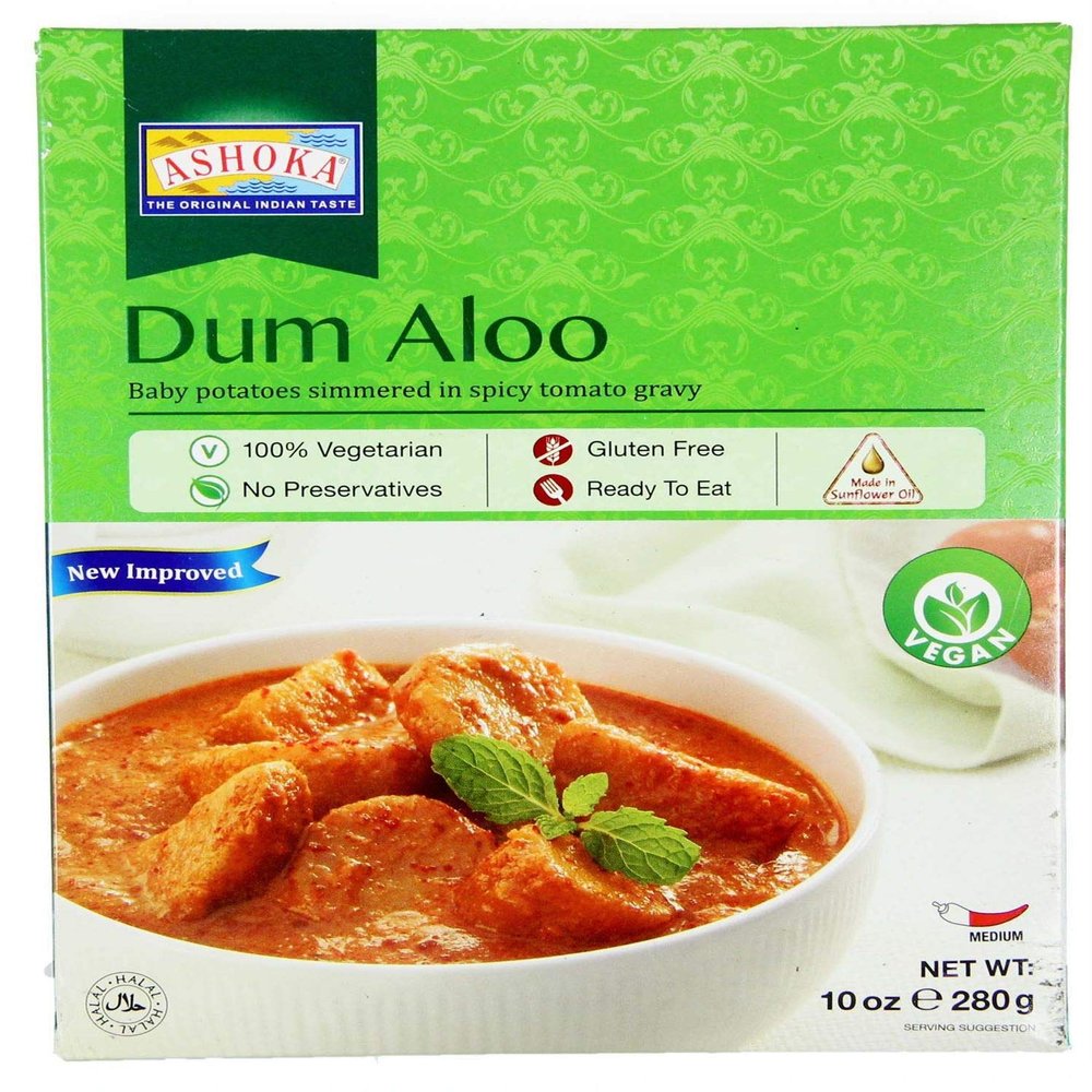 Ashoka Ready Meals- Dum Aloo- 280Gx10