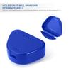 Healifty 6pcs Retainer Case, Slim Retainer Box with Vent Holes, Colour Denture Box, Mouth Guard Case with Tight Snap Lock - Denture Baths False Teeth Container for Household, Travel, Office view 2