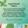 Twinings Superblends Digest Tea - Spearmint Herbal Tea Infusion with Apple, Rooibos & Baobab - 80 x Biodegradable Tea Bags view 2