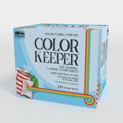 Color Keeper Dye-Trapping Laundry-Saving Sheets, 100ct Value Pack