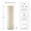 Bambaw Silk Floss Refill, Non Plastic Dental Floss, Eco Floss, Mint Dental Floss Tape, 2x50 Meter Refill view 2