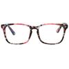 Ashilun Anti Blue Light Glasses Computer Glasses Blue Light Blocking Glasses Gaming Eyeglasses Reduce Eye Strain for Women Men (Blue Flowers) view 1