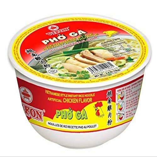 VIFON Pho Vietnamese Chicken Rice Noodles Oriental Style Ph G - 70G (Bowl of 12)