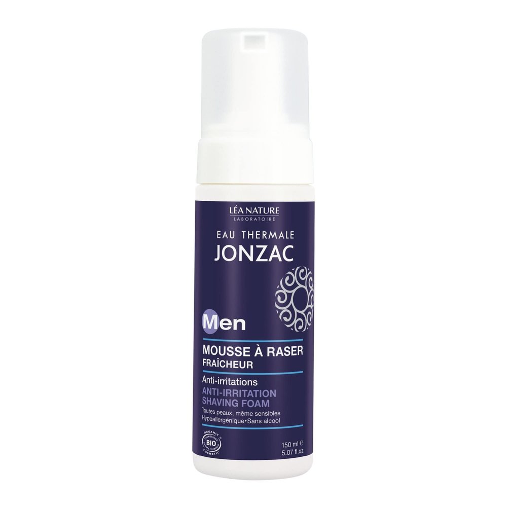 Eau Thermale Jonzac Organic Cosmetic Men Anti-Irritation Shaving Foam, 150 ml