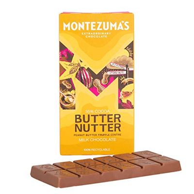 MONTEZUMA's | Milk Chocolate & Peanut Butter | 2 x 100g (UK)