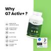 G7 Activ +. Improved Formula. Silicon Supplementation with Vitamin C and Magnesium which Improves The Maintenance Normal Bones and Joints. Extra Energy Supply and Vitality. 60 Capsules. view 4