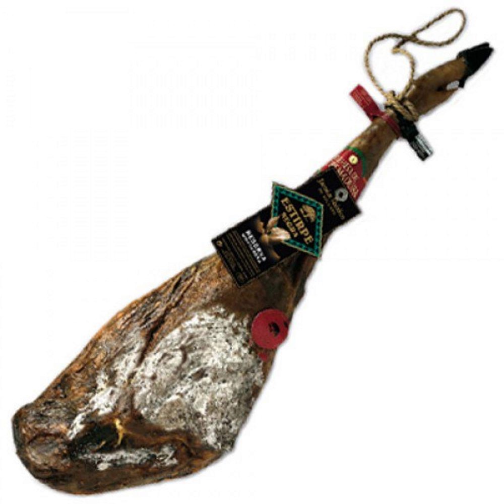 Acorn-Fed Pure Iberian Ham de Bellota 'DO Extremadura' app. 7,7 kg. - Estirpe Negra