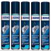 Berner 5 x Stainless Steel Care Spray Inox (5 x 400 ml) 5 x Special Cleaners for All Made of Stainless Steel