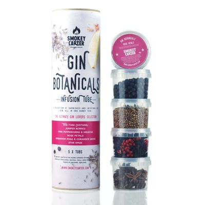 Gin Botanicals Infusion Tube Gift Set | for garnishing Gin and Tonic and infusing Your own Gin | The Smokey Carter