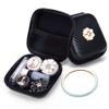 Contact Lens Box Crown Cute Contact Lens Travel Case Contact Lens Case Container Holder Storage Box Portable Contact Lens Travel Kits Cute Mini (Black) view 1