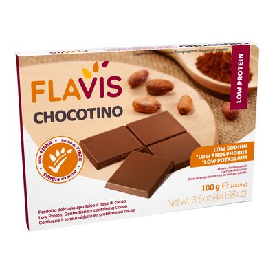 DR.SCHAR Mevalia Flavis Aproteico Chocotino, 100 g, Multicoloured