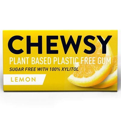 The Cool Confectionery Co Ltd | Chewsy Lemon Chewing Gum | 5 X 15G