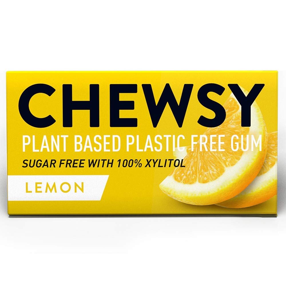 The Cool Confectionery Co Ltd | Chewsy Lemon Chewing Gum | 5 X 15G